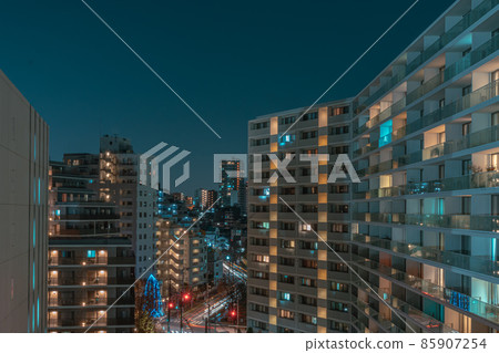 公寓區風景 公寓區風景 85907254