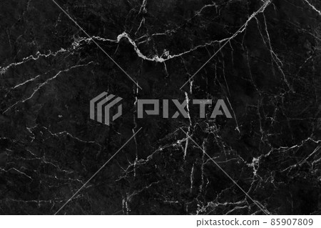 Abstract black marble stone texture for background or luxurious tiles floor and wallpaper decorative design. 85907809