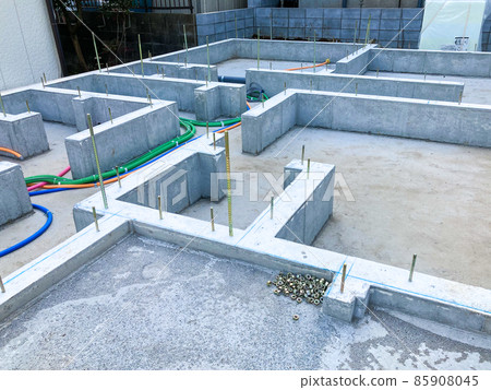 獨立式住宅給排水管道的收放工程 85908045