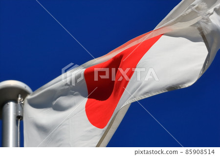 Hinomaru繞在風中的旗幟 85908514
