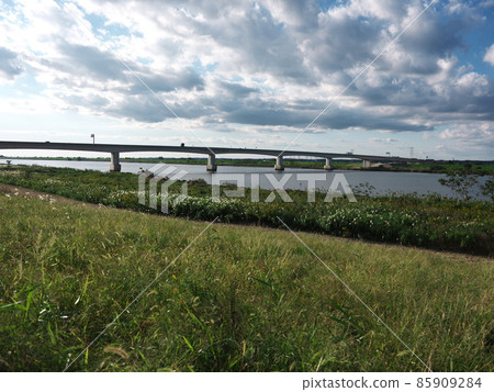 Scenery of Tone River 85909284