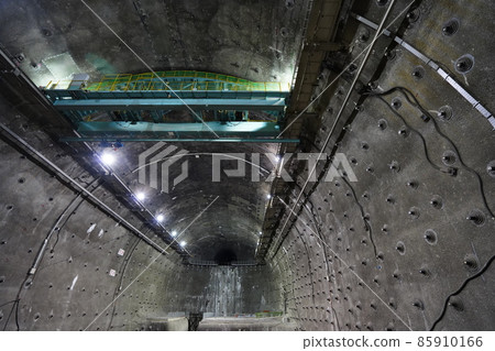 群馬縣上野村神無川上游的神無川地下發電廠地下空洞 85910166