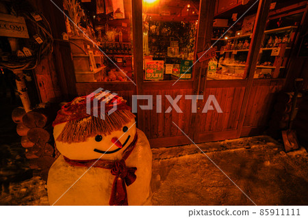 [北海道富良野的冬天] Ningle Terrace in night 可愛的雪人一月 85911111