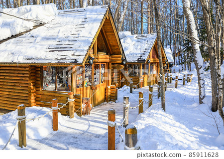 [Winter in Furano, Hokkaido] Ningle Terrace January 85911628