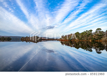 The beautiful Lough Derg in County Donegal - Ireland 85911960