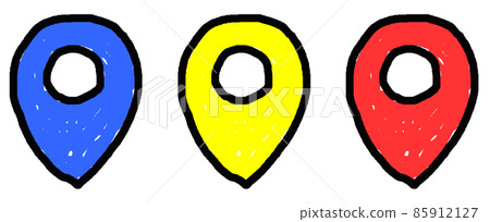 Colorful markings to indicate a specific position Colorful markings to indicate a specific position 85912127