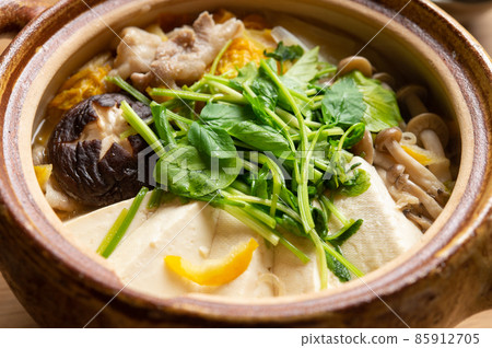 Yuzu salt hot pot of orange Chinese cabbage Yuzu salt hot pot of orange Chinese cabbage 85912705