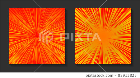 Pop art comic sunburst background. Retro rays, bright sunbeams with dots. Pop art comic sunburst background. Retro rays, bright sunbeams with dots. 85913823