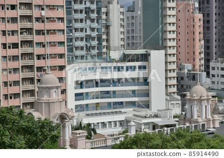 29 oct 2019  Scene in Sai Ying Pun, Hong Kong Old Buildings 85914490