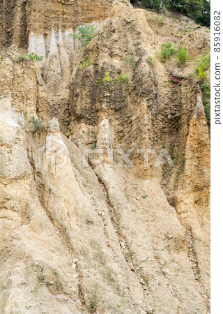 [Awa Sand Pillars] View from the front observatory 85916082