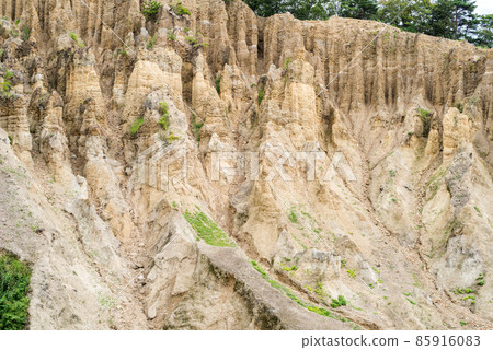 [Awa Sand Pillars] View from the front observatory 85916083