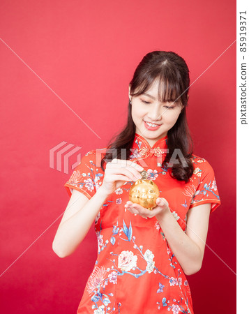 Chinese New Year, a celebration of the Chinese New Year. 85919371