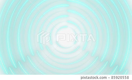 CG circle: Many shining light spots and light trails fluttering in a circle CG circle: Many shining light spots and light trails fluttering in a circle 85920558