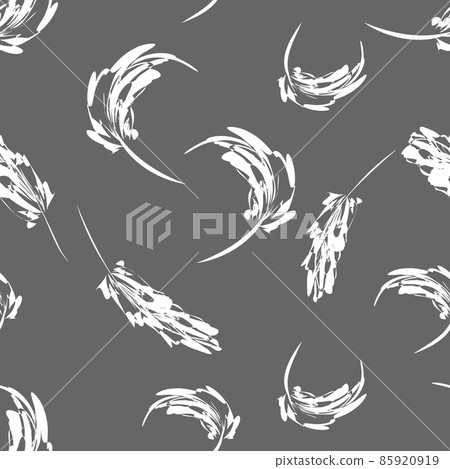 seamless pattern of white stylized feathers. Ideal for fabric and home decor seamless pattern of white stylized feathers. Ideal for fabric and home decor 85920919