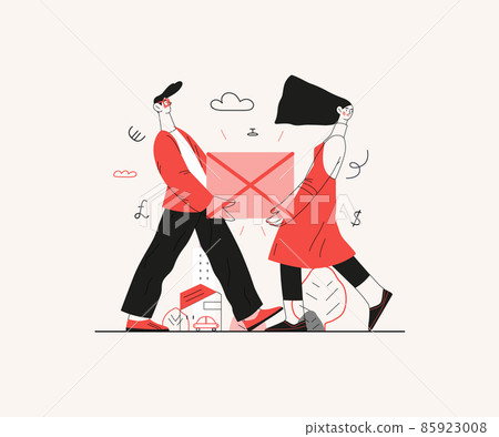 Startup illustration. Concept of building new business 85923008