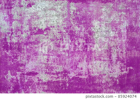 seamless texture of peeled off purple paint on zinc plated flat steel surface 85924074