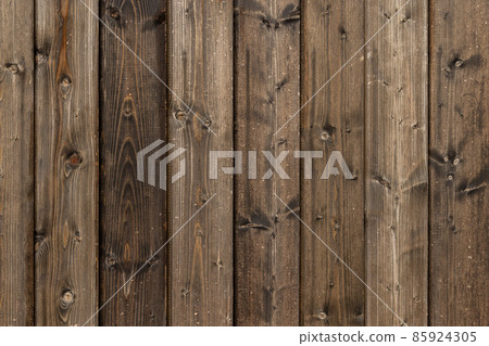 old dry weathered brownish gray wooden planks board surface - full frame background and texture old dry weathered brownish gray wooden planks board surface - full frame background and texture 85924305