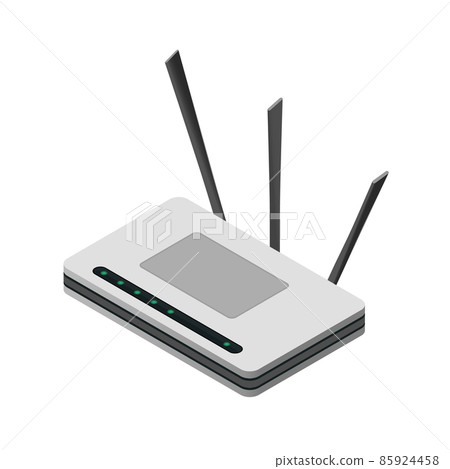 Router isometric icon, great design for any purposes. 85924458