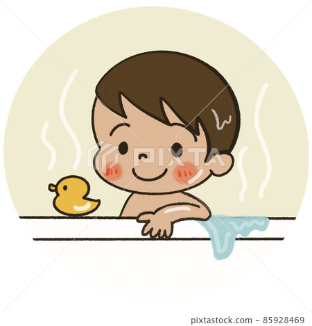 洗澡的男孩 85928469