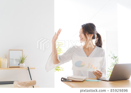 會議會議女性 85929896