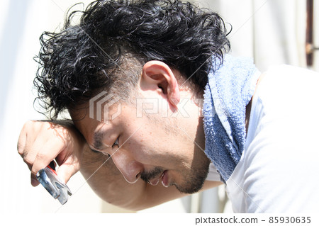 Men's up to repair in the summer Men's up to repair in the summer 85930635