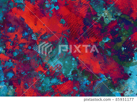 Red fantastic blood watercolor texture background Red fantastic blood watercolor texture background 85931177