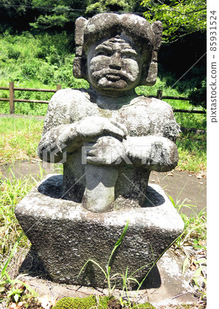 Stone statue-replica of Haniwa Stone statue-replica of Haniwa 85931524