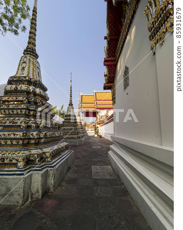 臥佛寺，曼谷，泰國 85931679