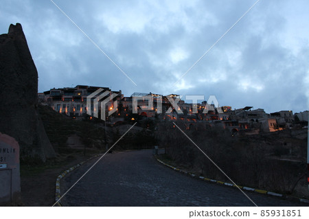 Turkey Cappadocia strange rock formation 85931851
