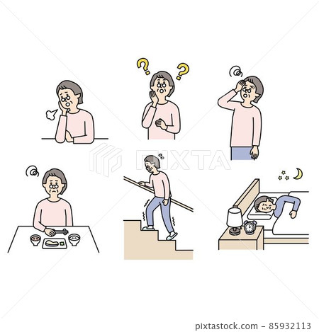 護理場所的移動和護理人員的人的插圖 85932113