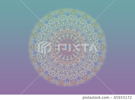 Colorful lace like a mandala 85933172