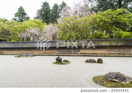 Stone garden of Ryoanji, Kyoto Stone garden of Ryoanji, Kyoto 85933441