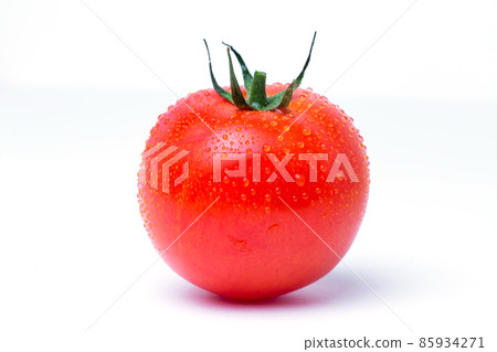 tomato isolated on white background. Fresh ripe vegetables, vitamins tomato isolated on white background. Fresh ripe vegetables, vitamins 85934271