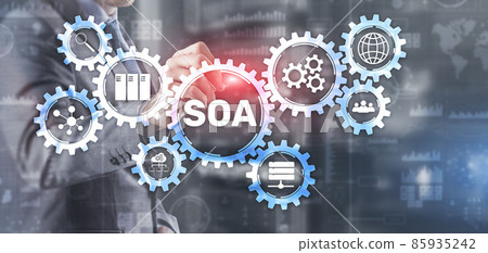 SOA. Service Oriented Architecture under principle of service encapsulation 85935242