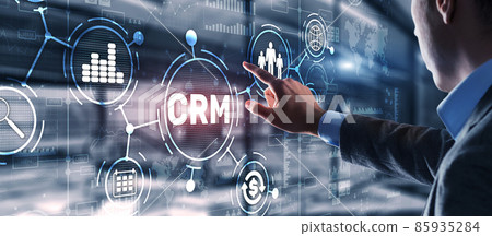 CRM Customer Relationship Management. Customer orientation concept CRM Customer Relationship Management. Customer orientation concept 85935284