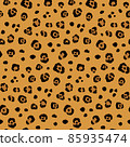 Jaguar Animal Motif Vector Seamless Pattern Design 85935474