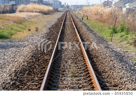 Railroad tracks, sleepers, rails, alarms, railroad crossings Railroad tracks, sleepers, rails, alarms, railroad crossings 85935850