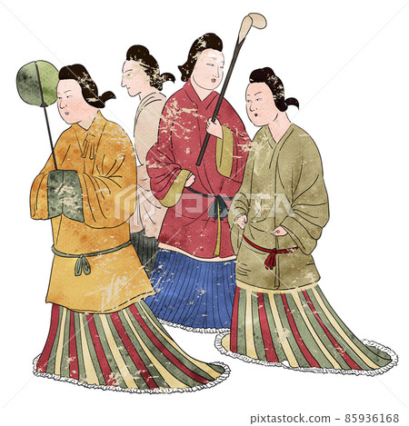 People of Takamatsuzuka Tumulus 85936168