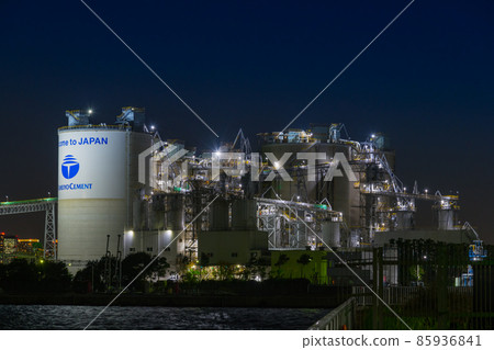 【太平洋水泥若須工廠夜景】 【太平洋水泥若須工廠夜景】 85936841
