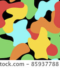 Colorful geometric background. Minimal cover template design. 85937788