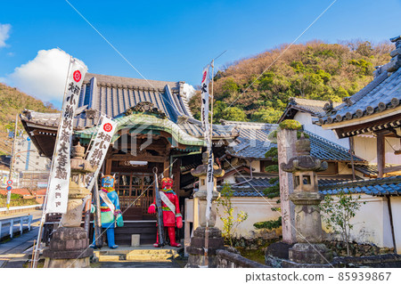 冬天的淨土寺，與惡魔的風景<岐阜縣岐阜市> 85939867