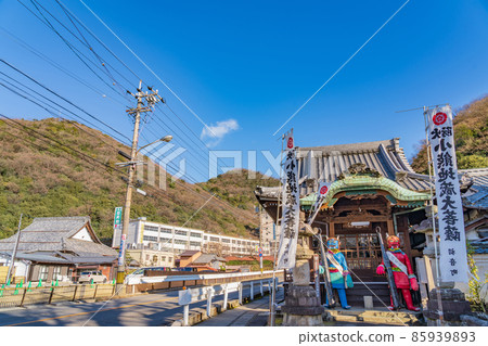 冬天的淨土寺，與惡魔的風景<岐阜縣岐阜市> 85939893