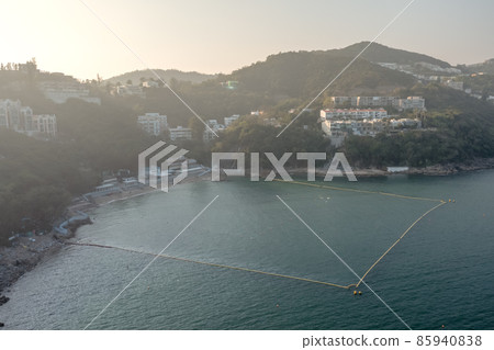 Beautiful landscape scenery of Silverstrand Beach and green hills 16 Jan 2022 Beautiful landscape scenery of Silverstrand Beach and green hills 16 Jan 2022 85940838