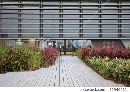 Roof Garden at M+ Museum in West Kowloon... - Stock Photo [85940981 ...