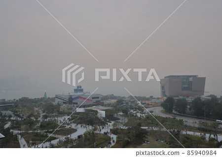 The Landscape of West Kowloon Cultural District, Hong Kong 24 Dec 2021 The Landscape of West Kowloon Cultural District, Hong Kong 24 Dec 2021 85940984