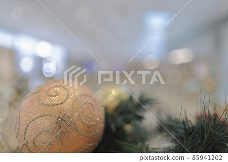 Close up of the Christmas decoration at mall 24 Dec 2021 Close up of the Christmas decoration at mall 24 Dec 2021 85941202