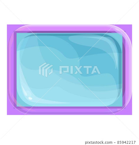Aqua inflatable pool icon cartoon vector. Swim beach Aqua inflatable pool icon cartoon vector. Swim beach 85942217