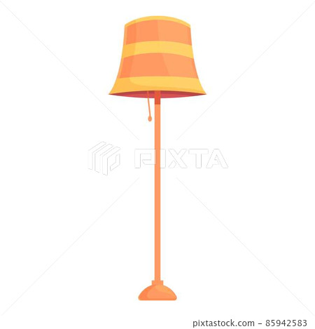 Room lamp icon cartoon vector. House light Room lamp icon cartoon vector. House light 85942583