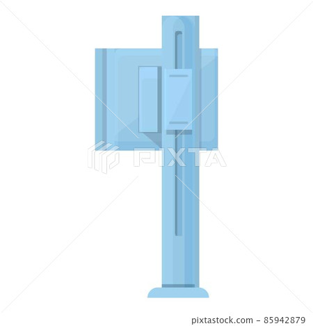 Xray chest icon cartoon vector. Medical scanner Xray chest icon cartoon vector. Medical scanner 85942879