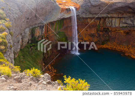 Salto del Agrio waterfall, Patagonia, Argentina Salto del Agrio waterfall, Patagonia, Argentina 85943978